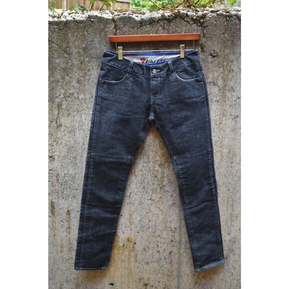 Dainese Other - Dainese Slim Fit Motorcycle Denim Jeans Black/Charcoal Protective Riding Pants